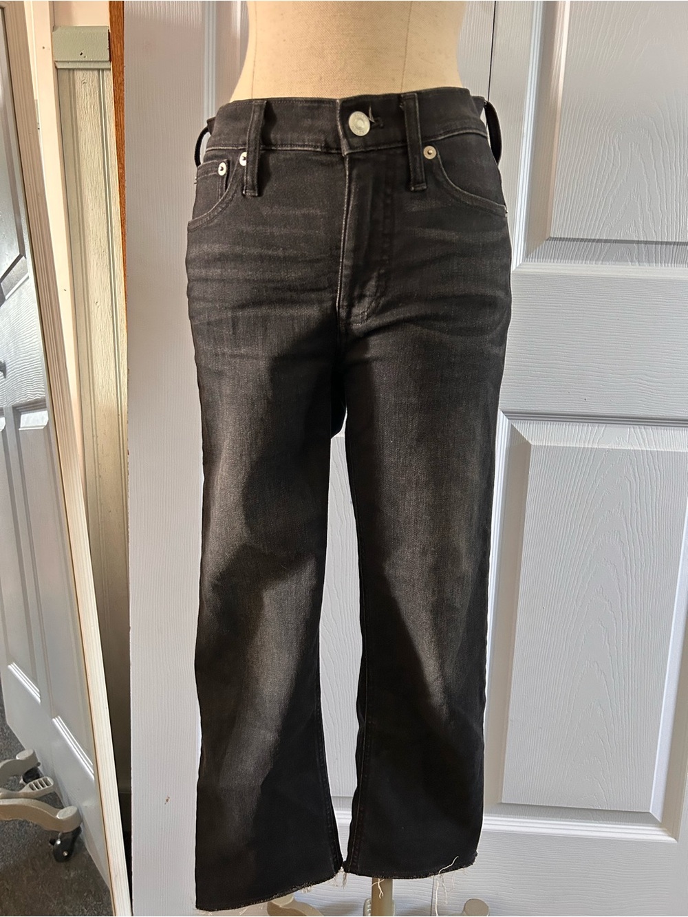 J. Crew Women's Black Boot Cut Jeans